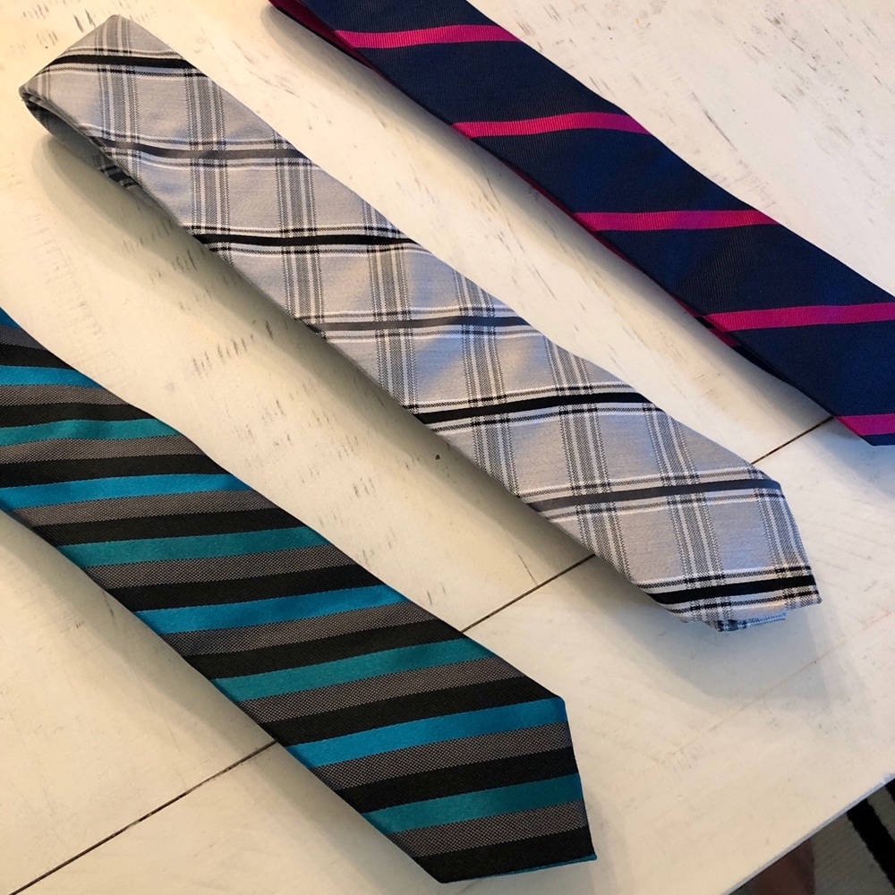 Lot of 3 Men’s ties